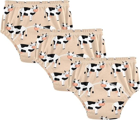 Toddler Potty Training Underwear Cotton Absorbent Soft Baby Girl Boy Potty Training Pant 2t-5t