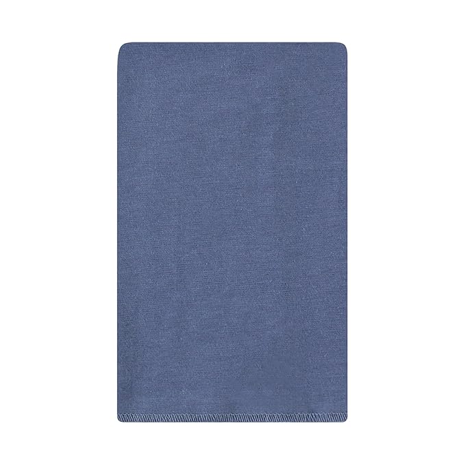 Hudson Baby Unisex Baby Cotton Flannel Burp Cloths, Construction Work 10-Pack, One Size