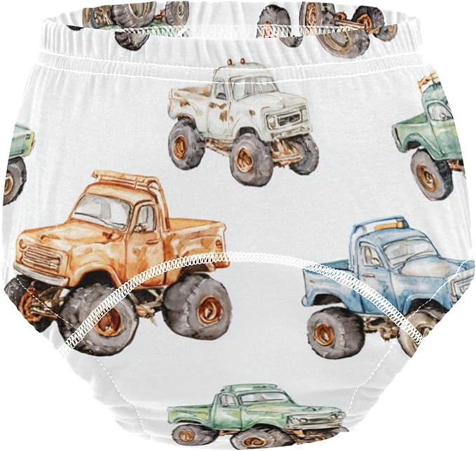 Toddler Potty Training Underwear Cotton Absorbent Soft Baby Girl Boy Potty Training Pant 2t-5t