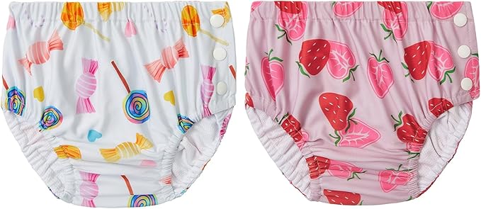 Century Star Baby Reusable Swim Diapers, Pool Swimming Diapers for Toddler Boys Girls, Washable Swimming Pants, Size 2-3, 1 Count