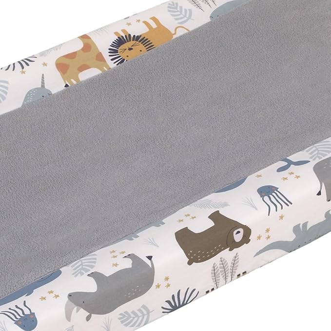 NoJo Zoo Animals Super Soft Changing Pad Cover