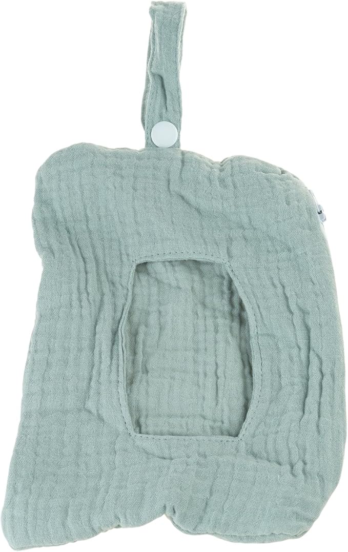 Baby Wipe Holder Portable Wipe Dispenser Strollers Storage Bag Container Double Layer Travel Carry Case for Diapers