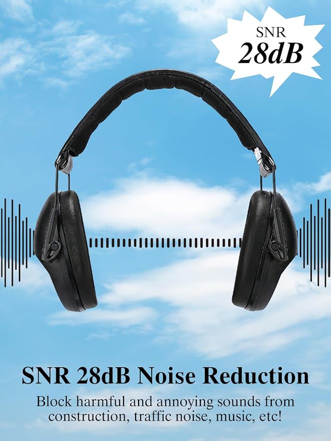 Noise Canceling Headphones for Kids 2PACK, 25-31NR Noise Reduction Earmuffs for Fireworks, Autism