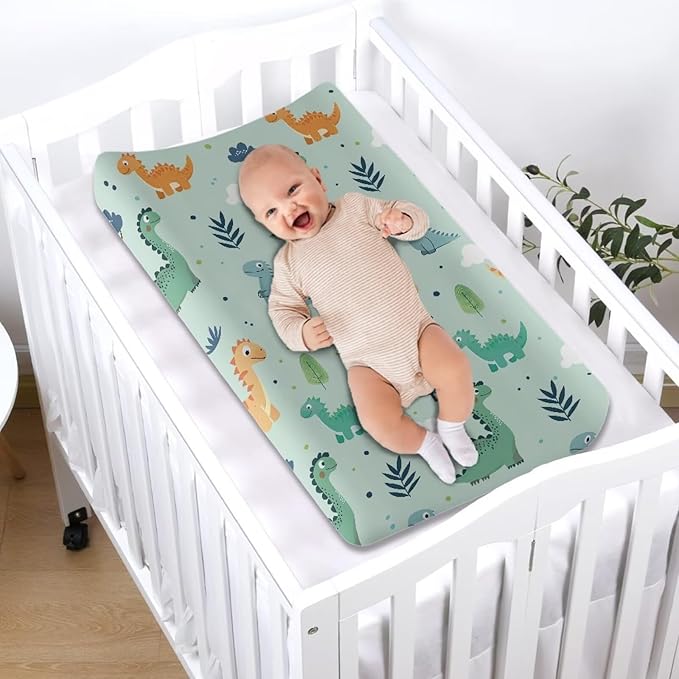 Changing Pad Covers for Boys Girls Carddle Sheet Set for Baby Boys Girls Breathable & Washable Cover