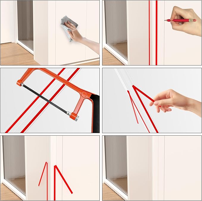 30x30mm Self Adhesive Corner Guard, 2pcs 57.1" Wall Corner Protector Strip, Flexible PVC Edge Trim, Peel and Stick Corner Protection for Furniture, Wall Edges & Table Corners