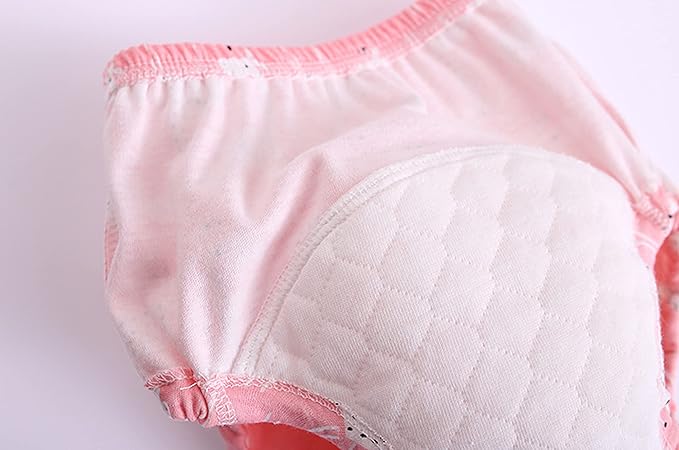 Potty Training Underwear for Girls Boys Potty Training Pants (3T,Pink)