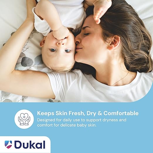 Dukal BP35 Dawn Mist Baby Powder, Cornstarch, 4 oz., Pack of 48