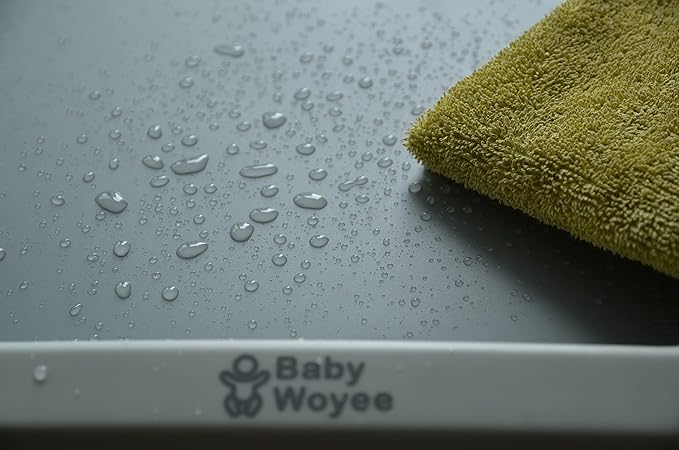 Duraking Pro 4 in 1 Baby Changing pad Washable Portable Diaper Toy bar Changing Tray Non-Slip no Stain Waterproof Changing Table (Gray)