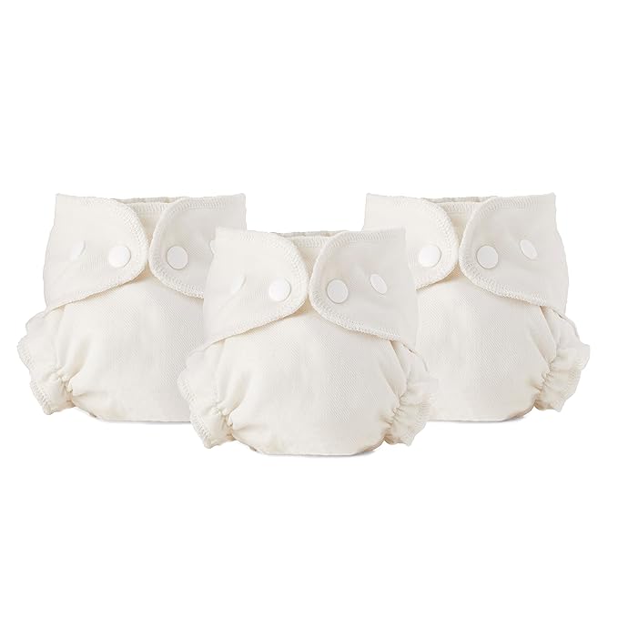 Esembly Ultimate Nighttime Diapering Bundle | Cloth Diaper Inners (3-Pack) and Overnighters (4-Pack)
