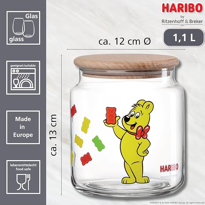 Haribo Allover Tin 1.1 Litre