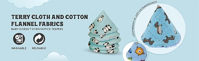 Beba Bean Pee-Pee Teepee Cellophane Bag Blue Cars