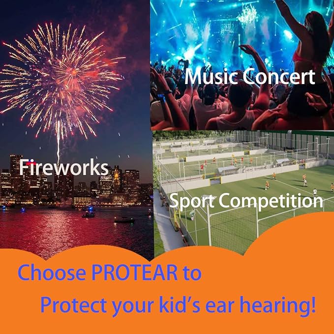 Kids Hearing Protection,25dB NRR Noise Reduction,Sound Proof for Kids,Toddler,Safety Earmuffs for Concert,Airplane,Autism,Monster Jam,Travel,School- Skull
