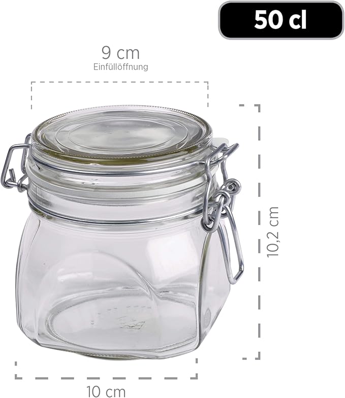 Gothika 925338 Bocal à Conserve Verre