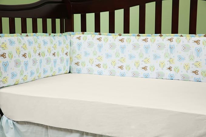 LA Baby Fitted Sheet for Standard/Full Size Crib & Toddler Mattress - Made in USA