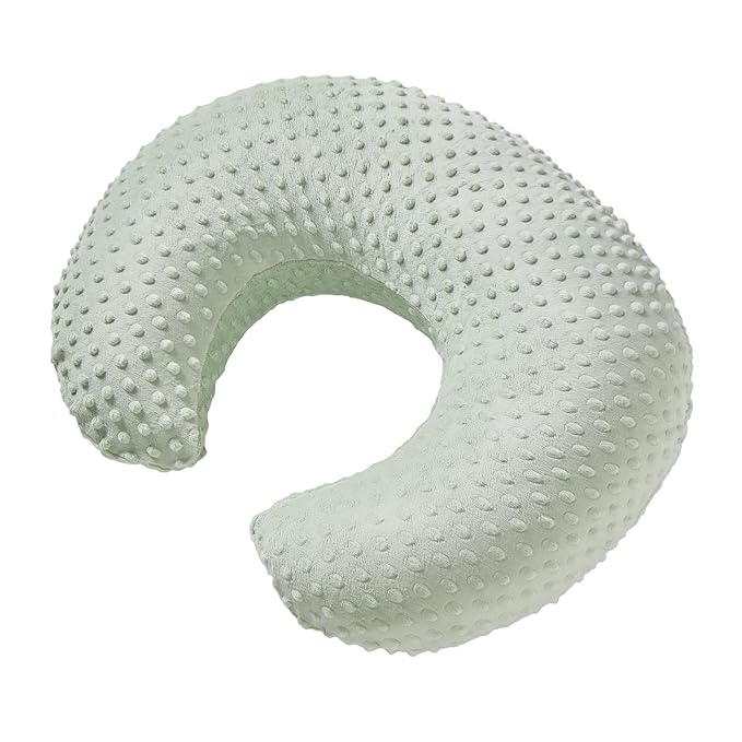 Nursing Pillow Cover, Breastfeeding Pillow Slipcover Snugly Fits for Nursing Pillow for Baby Boys and Girls, Premium Quality Microfiber, Ultra Soft Comfortable (Green)
