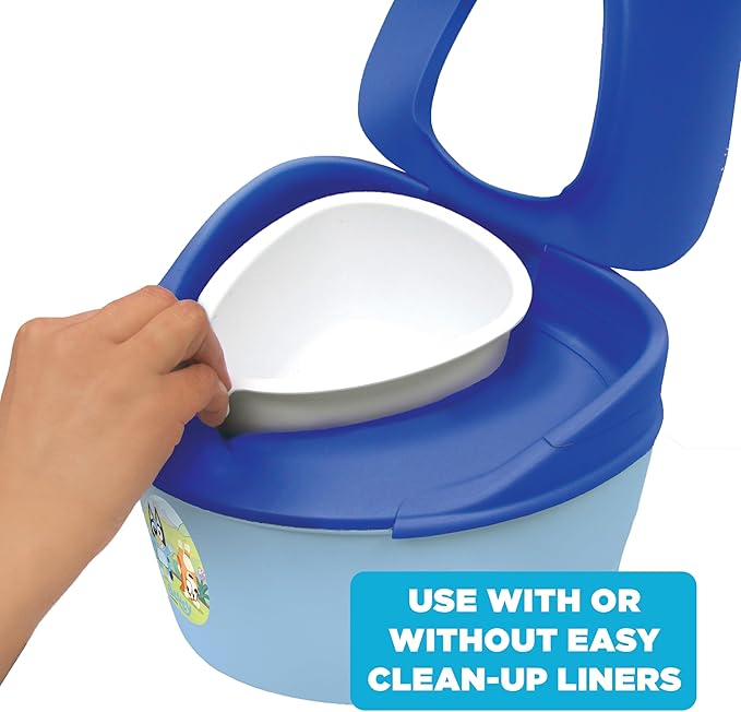 Bluey Easy Clean-Up Potty Trainer with Disposable Liners