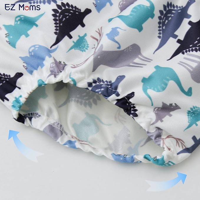EZ Moms 10 Pack Waterproof Diaper Cover Plastic Underwear Covers for Potty Training Breathable and Reusable Diaper Covers for Boys Plastic Diaper Covers for Toddlers Comfortable Diaper Cover Boys 1T