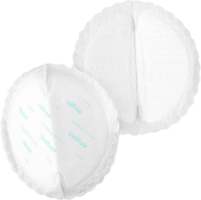 Unifree Disposable Nursing Pads, Breast Pads for Breastfeeding, Superior Absorbency&Ultra Soft Leakproof Design, Postpartum Essentials,200 Count