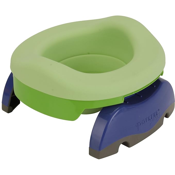 Kalencom Potette Plus Reusable Collapsible Travel Potty Liner for Home Use with 2-in-1 Potette Plus Potty (Sold Separately) (Green)