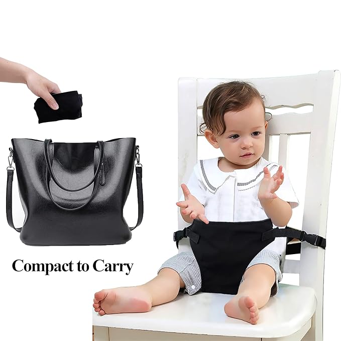 Baby Harness Seat for High Chair, Portable Feeding Seat Belt, Toddler Seat Belt, Baby Booster Harness Belt for Restaurant Shopping Cart Travel