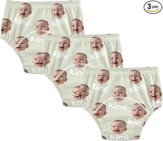 Joko Ivery 1 Beige Custom Potty Training Pants Soft Traning Potty Panty for Boys Girls Toddlers 5T 3Pcs