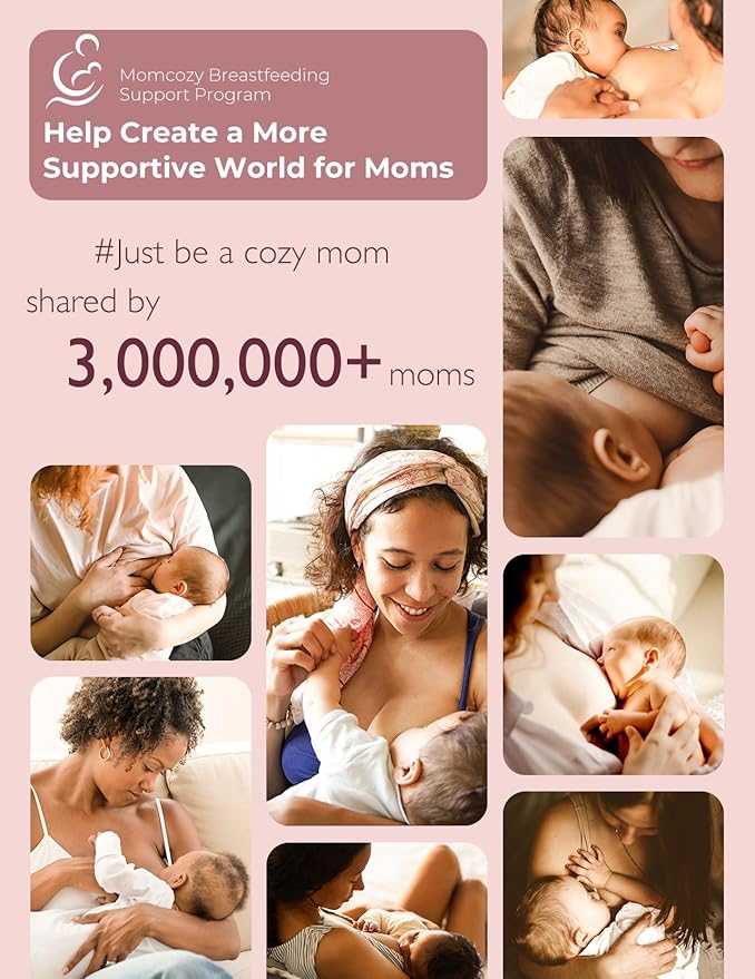 Momcozy V1 Pro Wearable Breast Pump, Hospital-Grade Pocket Primary Pump, Hands-Free Portable Pump with Lightweight Visible Cups for Real Milk Removal