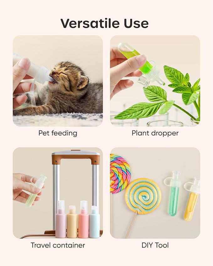 Nuliie Colostrum Collector Kit 7ml/8pcs, Leakproof, Reusable Breast Milk Collector, Heat & Freezer Resistant, BPA-Free, With Cotton Cloth Wipe, Storage Case, Cleaning Brush - Ready-to-Use for Newborns