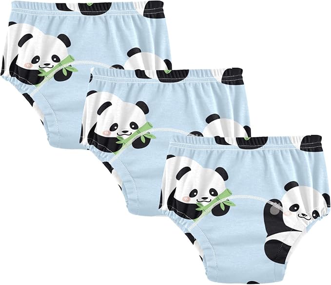 Toddler Potty Training Underwear Cotton Absorbent Soft Baby Girl Boy Potty Training Pant 2T-5T
