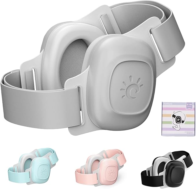 Baby Noise-Cancelling Earmuffs – 2025 Release, Adjustable & Certified Hearing Protection (3–48 Months)