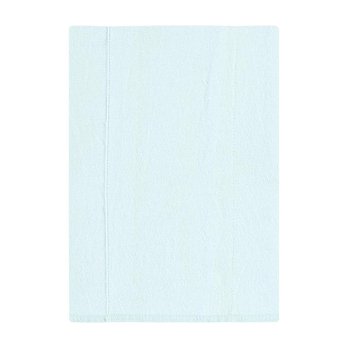 Hudson Baby Unisex Baby Cotton Flannel Burp Cloths, Boy New Elephant 7-Pack, One Size