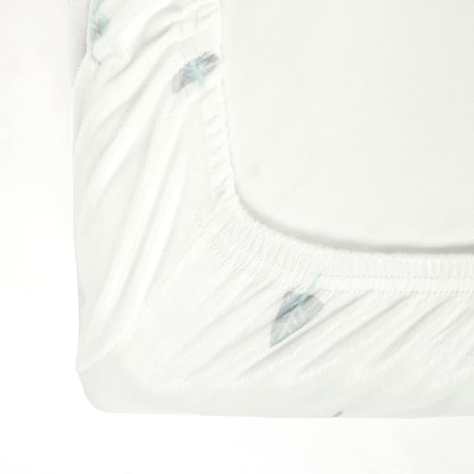 Lush Decor Hygge Sloth Trees Soft & Plush Changing Pad Cover, 32" x 16" x 5", Gray