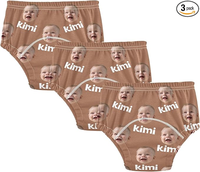 Joko Ivery 1 Terracotta Custom Potty Training Pants Traning Potty Panty Soft for Toddlers Boys Girls 2T 3Pcs