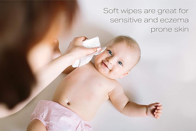 Baby Wipes by MD Moms (12 ct Travel Pouch) – Sensitive Eczema Approved Hypoallergenic Cleansing Towelettes for Sensitive Skin- 12 Towels in All- Keep Clean Wipes for on the Go Travel Use