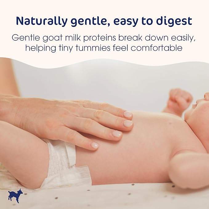 Kabrita Goat Milk-Based Infant Formula Powder, Designed for Gentle Digestion, Gentle Alternative to Cow’s Milk, with Iron, DHA, ARA & Prebiotics, for Infants 0–12 Months, Non-GMO, 28 oz (Pack of 6)