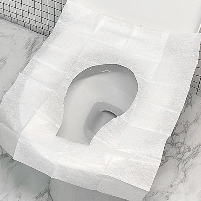 10PcsToilet Seat Covers Disposables Flushable Travel Disposables Toilet Seat Covers for Kids Potty Training Camping