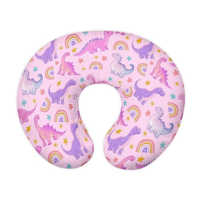 Rainbow Unicorn Nursing Pillow Slipcover Covers Soft Comfortable Pillowcase for Nursing Pillow Stretchy Replaceable Feeding Pillow Slipcover Washable