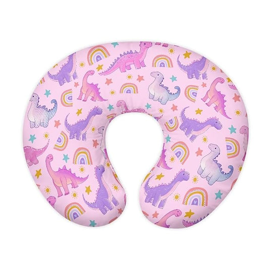 Rainbow Unicorn Nursing Pillow Slipcover Covers Soft Comfortable Pillowcase for Nursing Pillow Stretchy Replaceable Feeding Pillow Slipcover Washable
