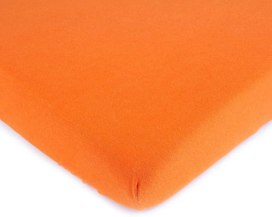 SheetWorld Fitted Baby Bassinet Sheet fits Dream On Me Skyler Bassinet & Bedside Sleeper 20 x 33, 100% Cotton Jersey, Hypoallergenic, Butter Soft, Burnt Orange, Made in USA