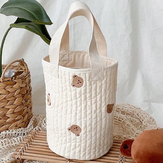Diaper Caddy Organizer - Large Portable Nursery Storage Bin and Car Travel Organizer - Portable Baby Changing Organizer Hanging Storage Caddy 2