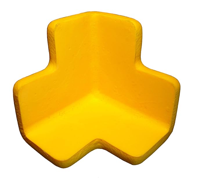 Boing Safety | Jumbo 3D Foam Corner Guards | 4 Pack | Indigo