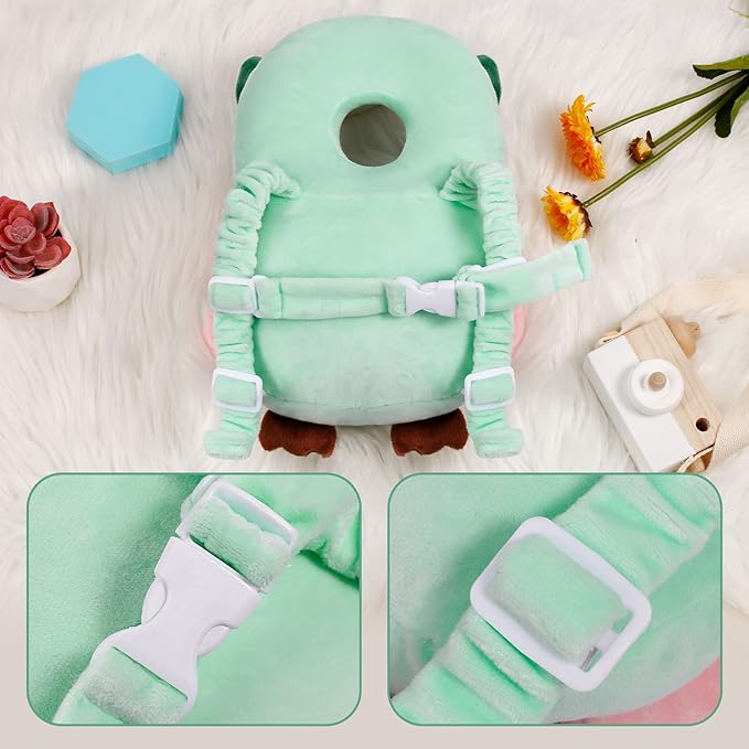 Baby Toddler Walker Head Protector Backpack Adjustable Wear Head Protection Safety Pad Backpack Baby Toddler & Walker Walking & Crawling Cute Owl MTY
