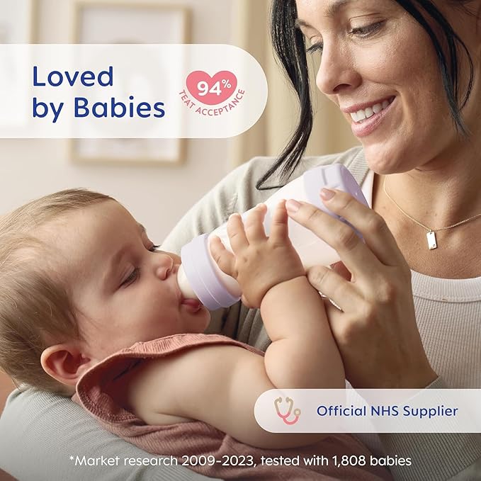 Babyprice Mam Self Sterilising Anti-colic Bottle 260ml 3 Pack Neutral Colours