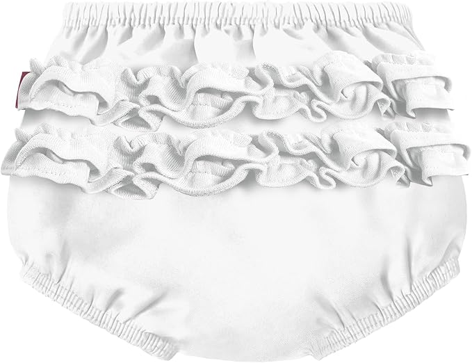 Girls UPF 50+ Ruffle Swim Diaper Cover