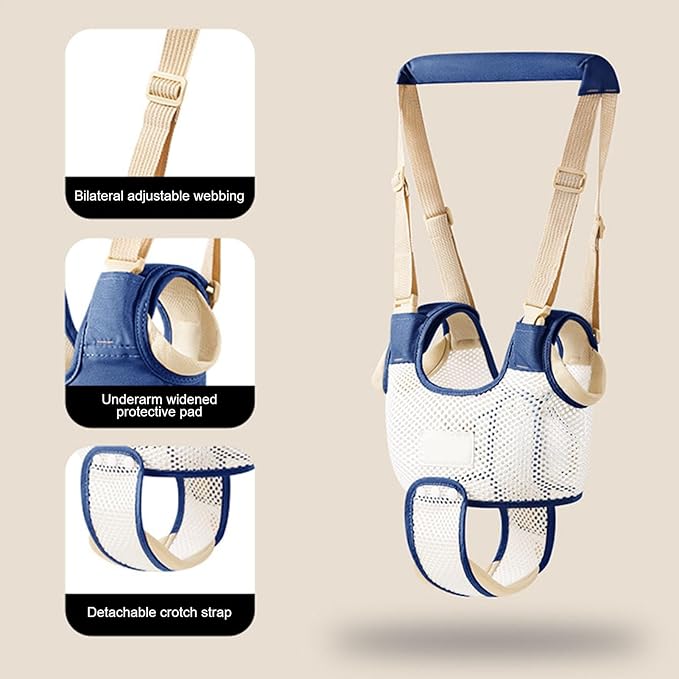 Kids Walker Helper - Toddler Walker Assistant Belt, Toddler Assistant Harness Walking Helper | Adjustable Child Walking Strap, Breathable Toddler Backpack Harness, Baby Walking Leashh for Children