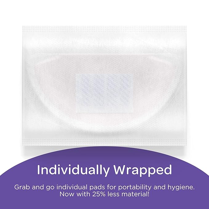 Lansinoh Stay Dry Disposable Nursing Pads, 36 Count (Pack of 4)
