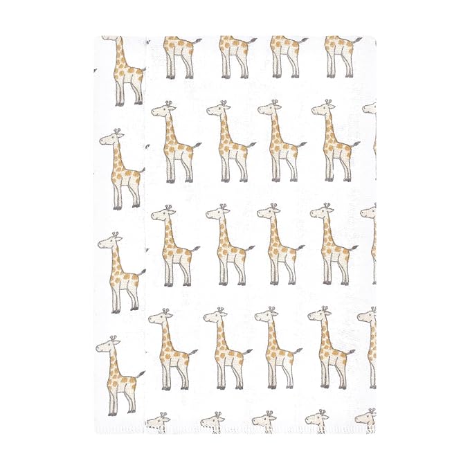 Hudson Baby Unisex Baby Cotton Flannel Burp Cloths, Kangaroo, One Size