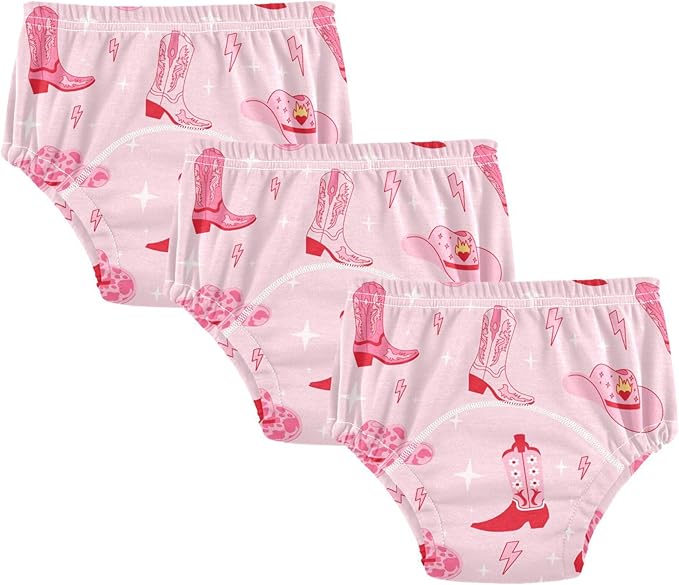 Toddler Potty Training Underwear Cotton Absorbent Soft Baby Girl Boy Potty Training Pant 2t-5t