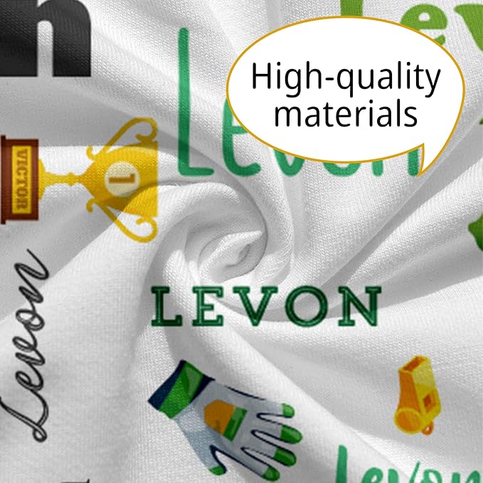 Baby Nursing Pillow Cover - Personalized Name Sport Theme Breastfeeding U-Shaped for Bottle Feeding, Ultra Soft Comfortable Breastfeeding Pillow Cover for Infant Baby Boys and Girls