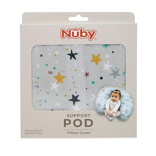 Nuby Support Pod Pillow Cover by Dr. Talbot's, Stars Print