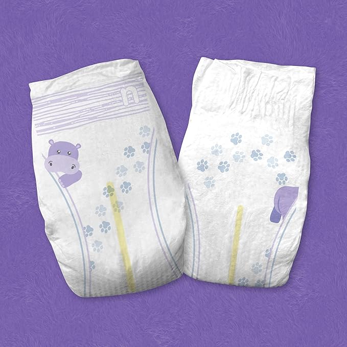 Cuties | Skin Smart, Absorbent & Hypoallergenic Diapers with Flexible & Secure Tabs | Bulk Case | Size Newborn | 200 Count